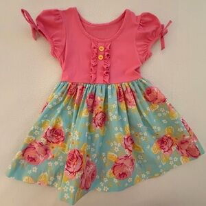 Eleanor Rose Roses Rhonda Dress